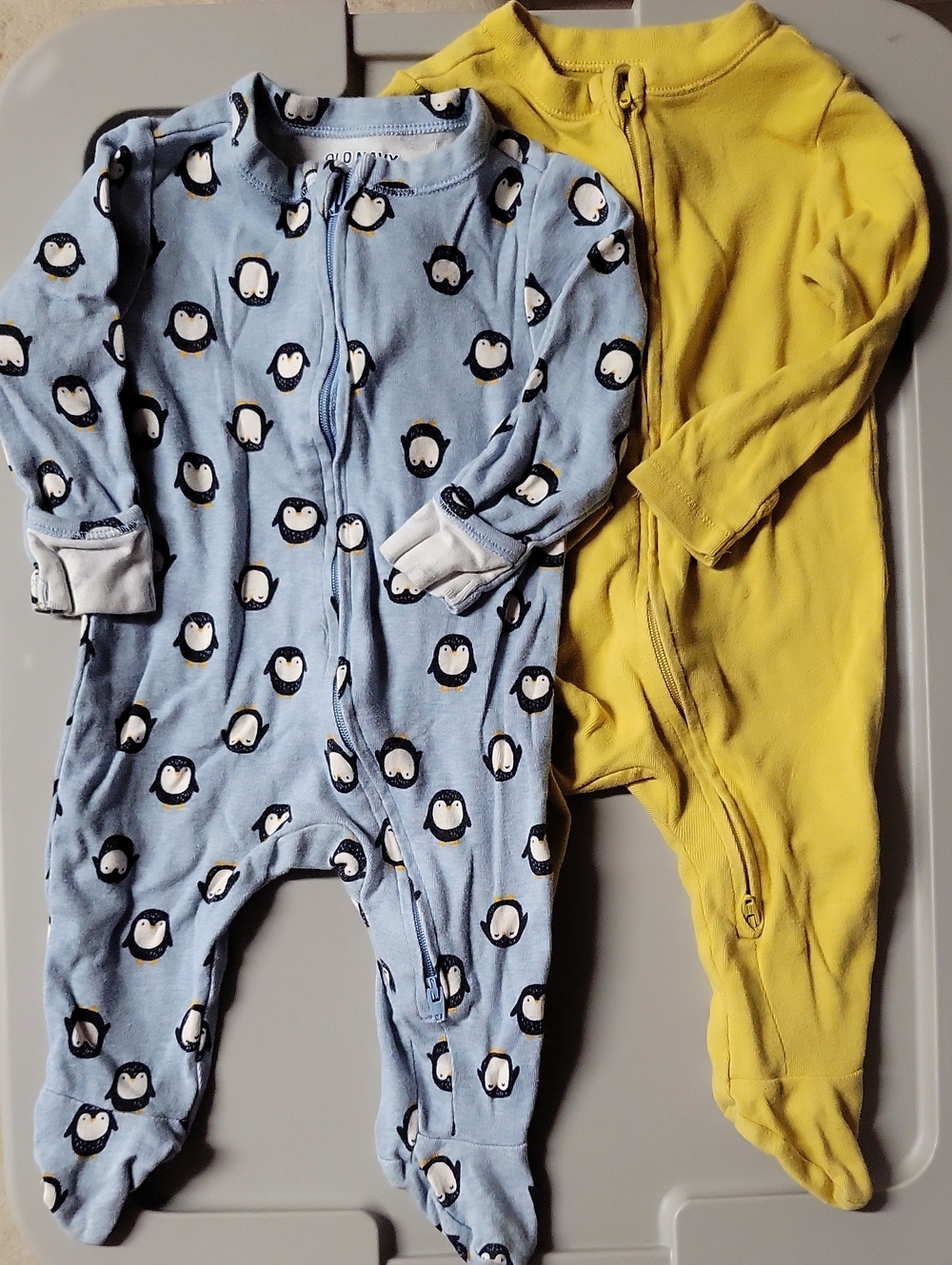 Gender Neutral 2 Way Zipper Sleep N' Play Outfits